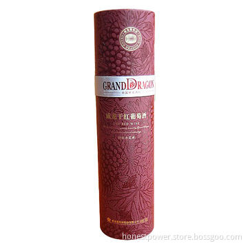 Wine Tubes Box, Made of Cardboard, OEM Orders Welcomed, Customized Logos Accepted